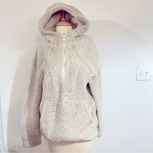 Cabin Fever By Ramatex | Tan Sherpa Pull Over